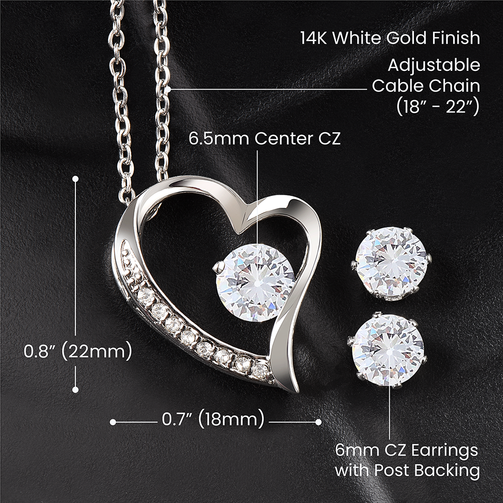 Timeless - necklace + earrings